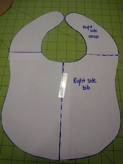 free printable adult bib pattern|adult bib free pattern easy.